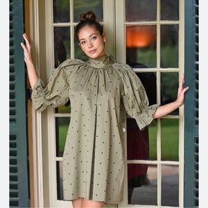 Wyatt Wylde Adrian Reversible Polkadot Dress